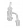 Oil Black Leaf Quarz Banger Carb Cap + Perle