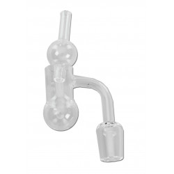 Oil Black Leaf Quarz Banger Carb Cap + Perle Oil Black Leaf Quarz Banger Carb Cap + Perle