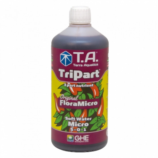 T.A. TriPart Micro, Weiches Wasser, 1 L (GHE Flora Micro)