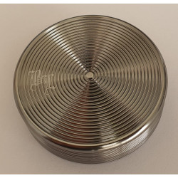 Riffel Grinder Black Leaf 2tlg. Riffel Grinder Black Leaf 2tlg.