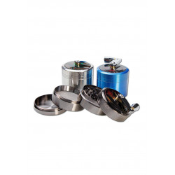 Zink-Kurbelgrinder`Leaf´ 4tlg. Zink-Kurbelgrinder`Leaf´ 4tlg.