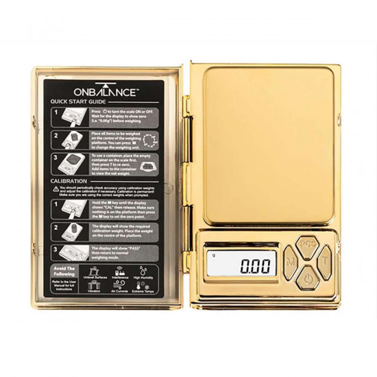 ONBALANCE SH-100-GO Digitalwaage verchromt