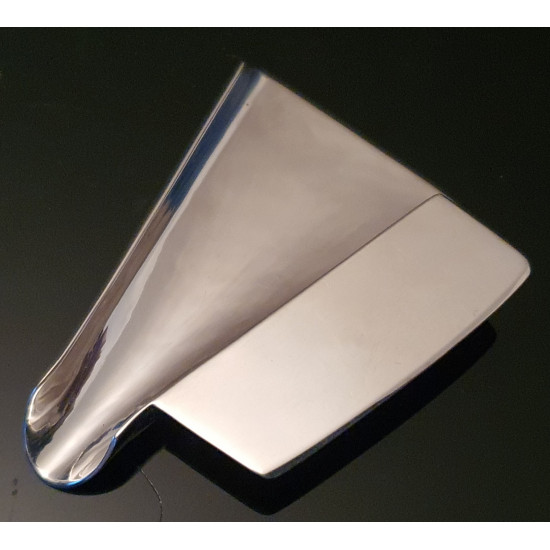 Silver Scoop made by 3D Printer