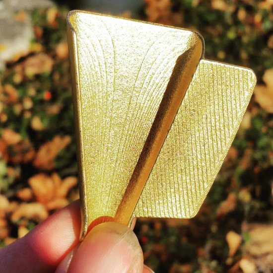 Brass Scoop made by 3D Printer