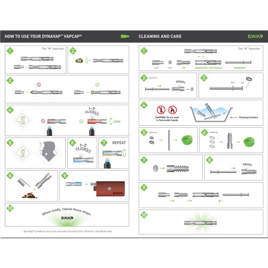 DynaVap The 2021 M Vaporizer Starter-Set Walnuss Holz