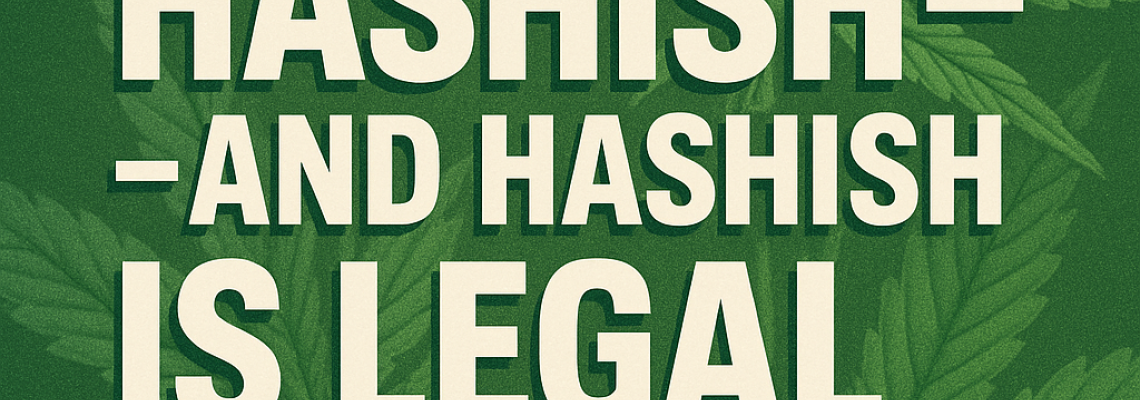 Rosin ist Haschisch ist legal!